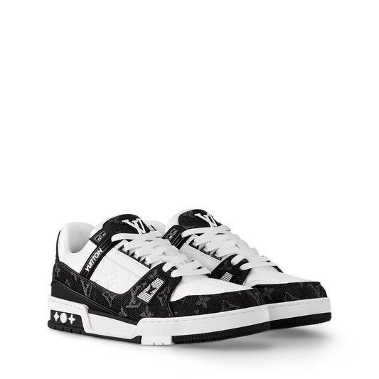 LV Trainer Monogram Denim Black