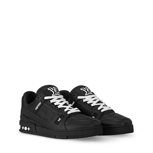 Black Embossed Monogram